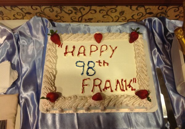 Frank's 98th Birthday