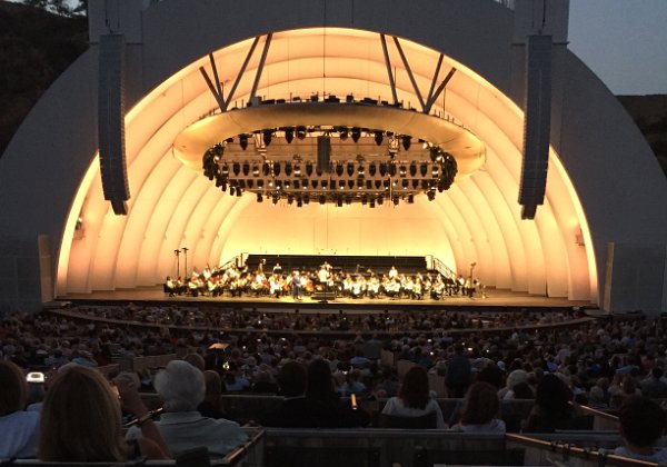 Vin Scully at the Hollywood Bowl